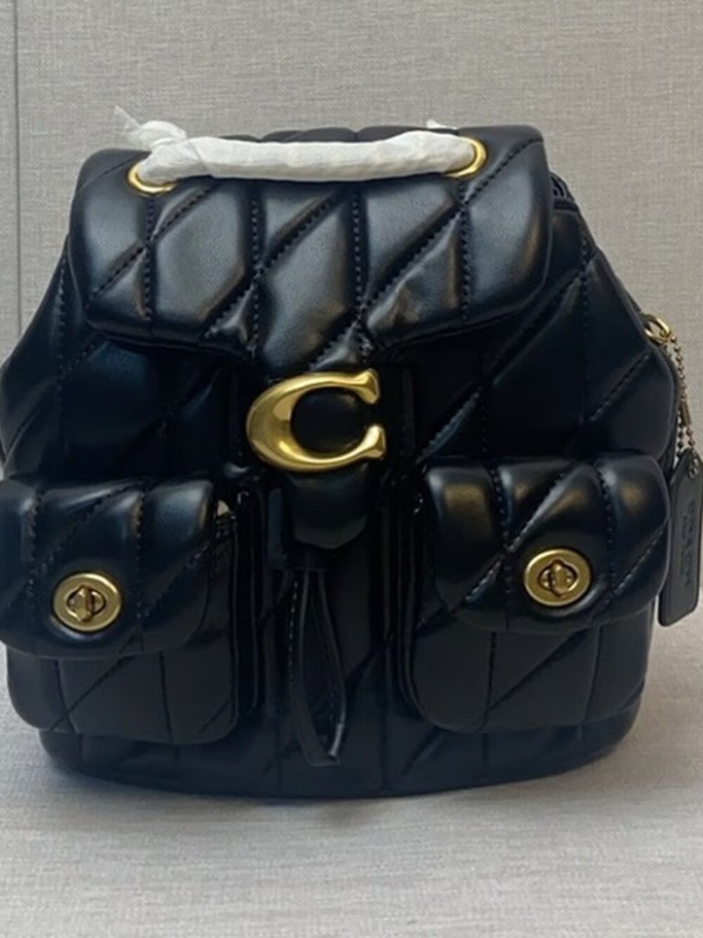 Coach Tabby 22 series small backpack - Picture 2 of 9